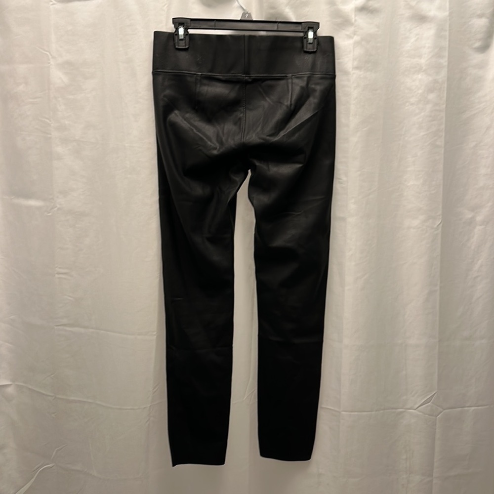 David Lerner New York size S faux leather pants high rise - Picture 7 of 13